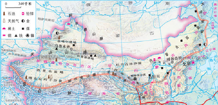 西北地区有哪几个省？