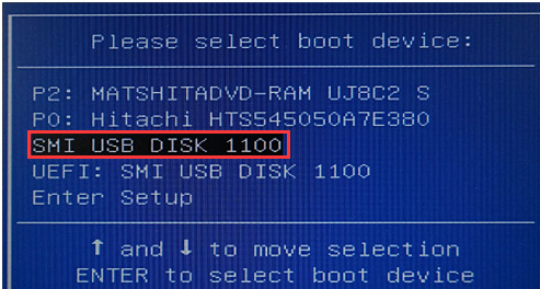 主板bios启动选项中的Mass Storage Device 1.00是什么意思？