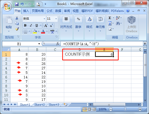 Excel 请问countif和countifs在用法上有什么区别