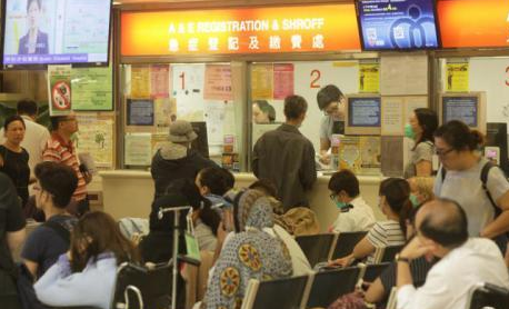 2017年夏季香港有多少人感染了流感？