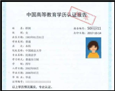 教育部学位与研究生教育发展中心出具的《认证报告》是什么