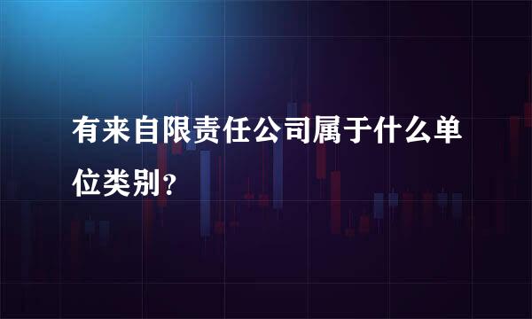 有来自限责任公司属于什么单位类别？