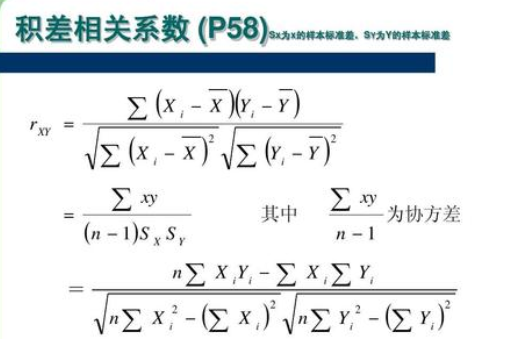 相关系数r的计算公式是什么？