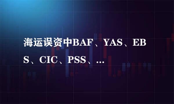 海运误资中BAF、YAS、EBS、CIC、PSS、CAF、ECRS分别是什么意思？越详细越好！