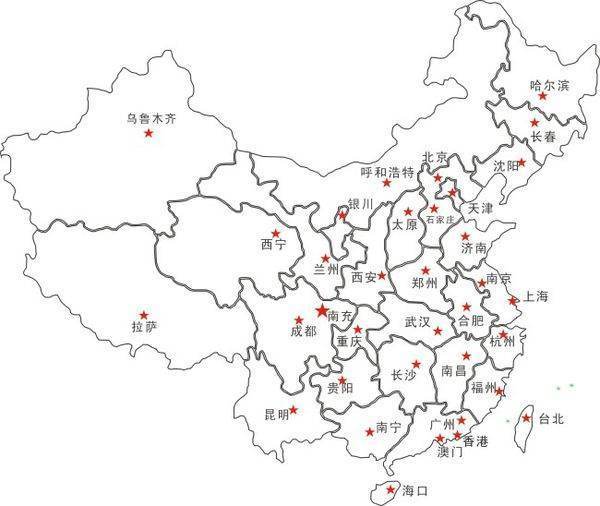 各个省份的来自代号是什么？