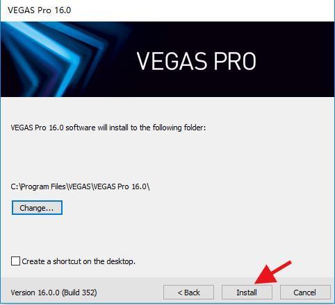 求一份VEGAS Pro 16来自序列号 ，最好有教程安装的，多谢