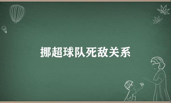 挪超球队死敌关系