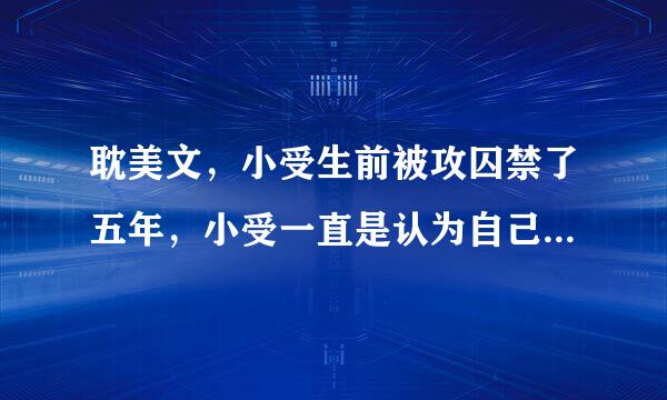 耽美文，小受生前被攻囚禁了五年，小受一直是认为自己不爱攻，直到攻为他死了才追悔莫来自及。