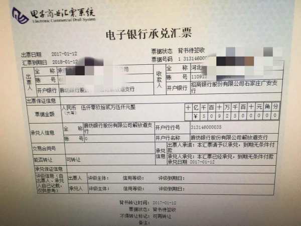 电子银行承洋品获造兑和电子商业承兑汇票的区别