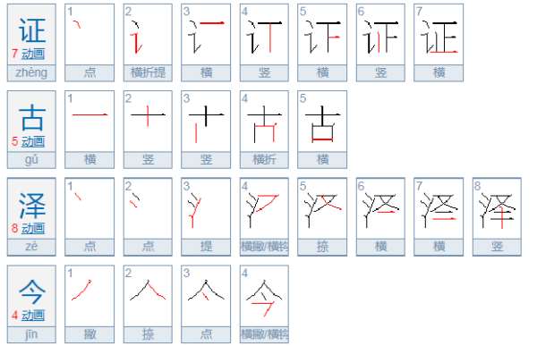 证古泽今，这个成语什么意思？