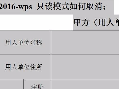 wps文件已被其它应用程序锁定,是否以只读模式打开?