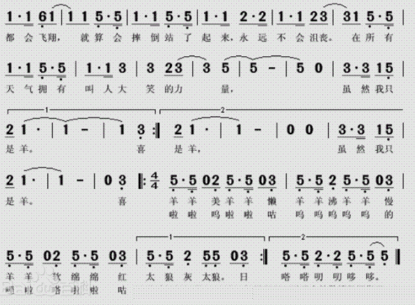 简单的好听的电子琴简谱歌曲