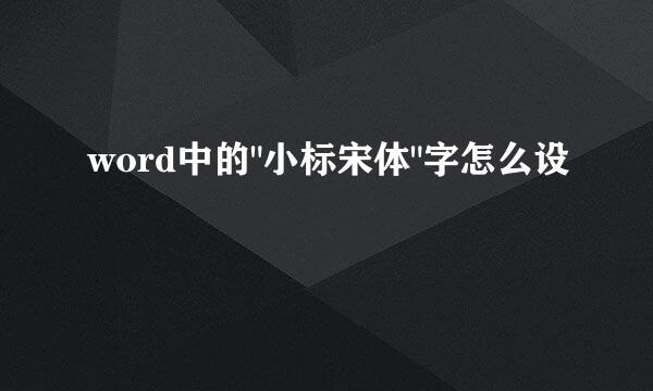 word中的