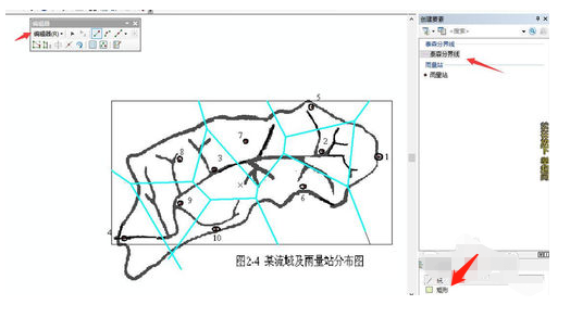 谁能告诉我来自泰森多边形怎么画