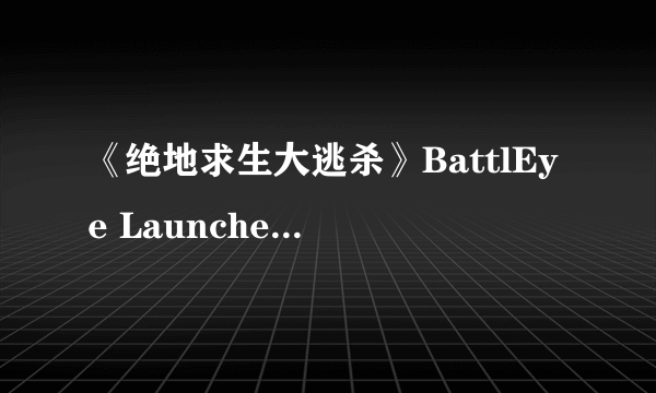 《绝地求生大逃杀》BattlEye Launcher解决方法 SougouTSF.IME与dxgi.dll解决方法